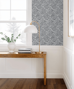 Tanglewood Tile Navy Blue Smaller Scale