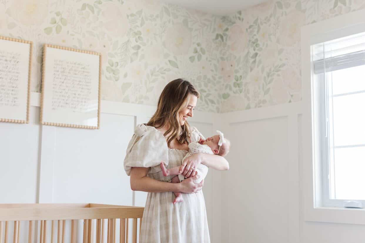 Bella’s Blooms – Peony & Rose Mural